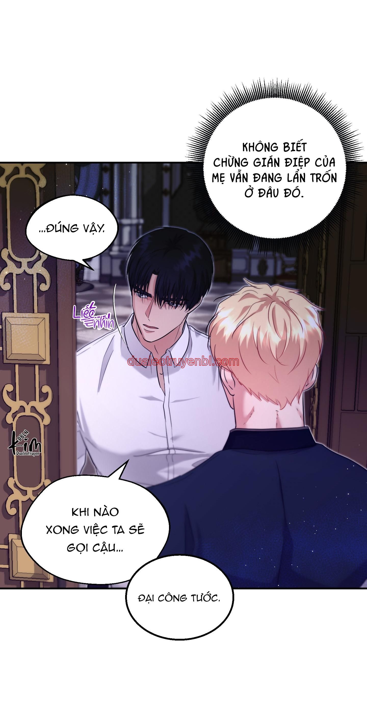 BL CỔ TRANG-ÂU CỔ NGẮN NHÀ KIM - Chapter 34.7 công tước 7 manhwa