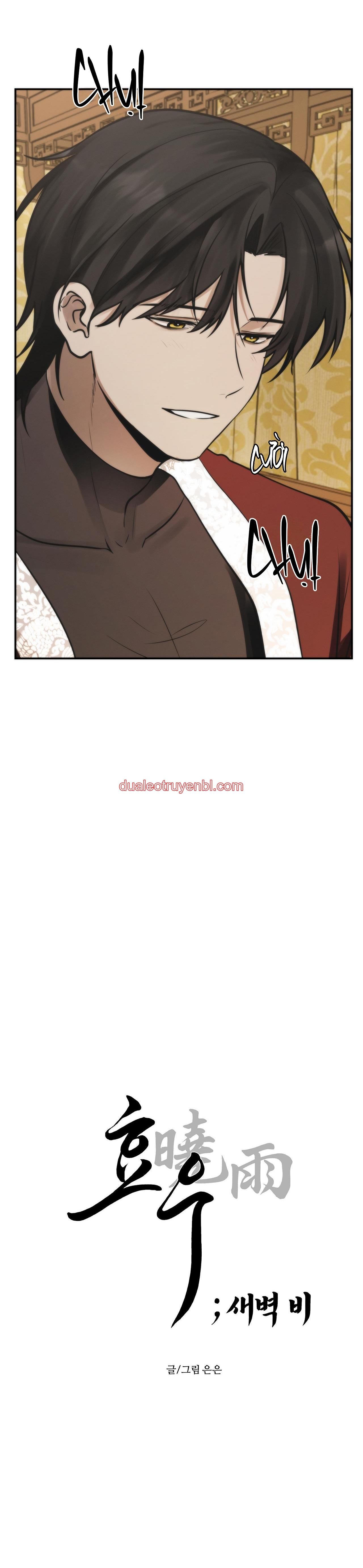 BL CỔ TRANG-ÂU CỔ NGẮN NHÀ KIM - Chapter 37.1 bình minh 1 manhwa