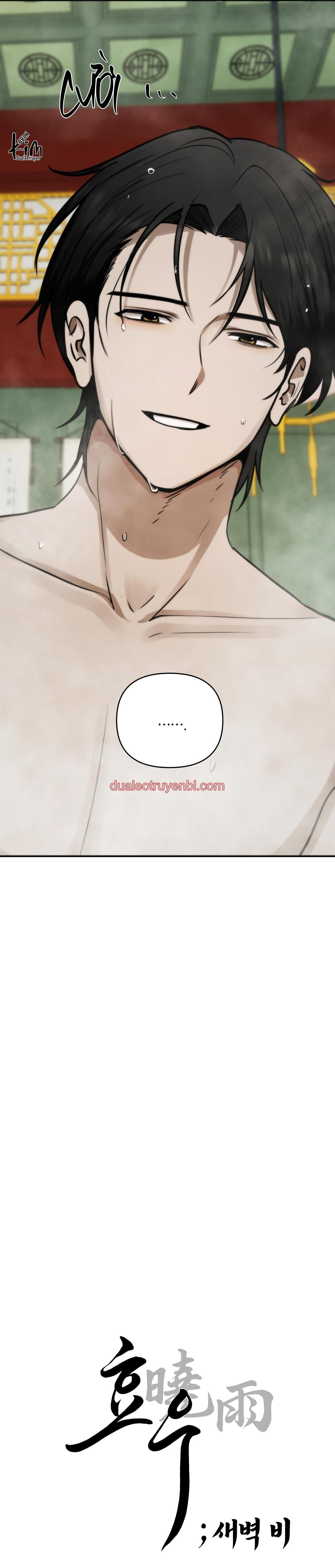 BL CỔ TRANG-ÂU CỔ NGẮN NHÀ KIM - Chapter 37.3 bình minh 3 manhwa