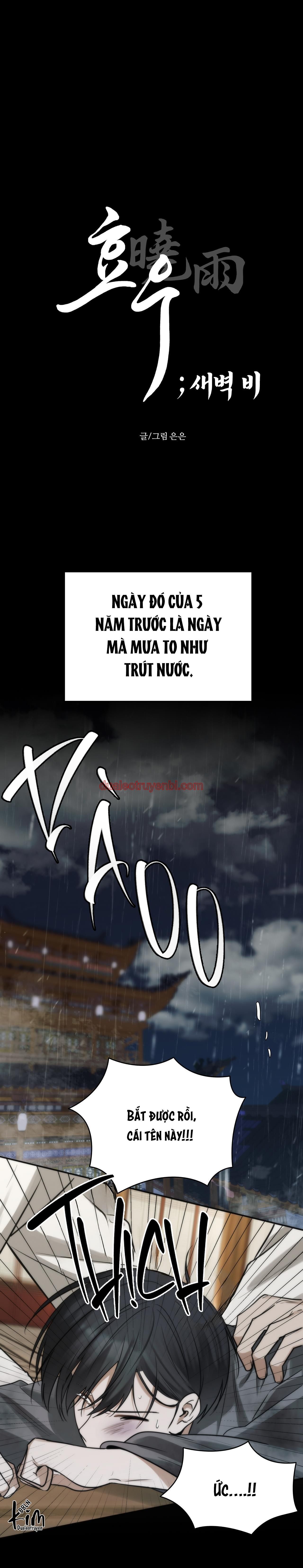 BL CỔ TRANG-ÂU CỔ NGẮN NHÀ KIM - Chapter 37.8 bình minh 8 manhwa