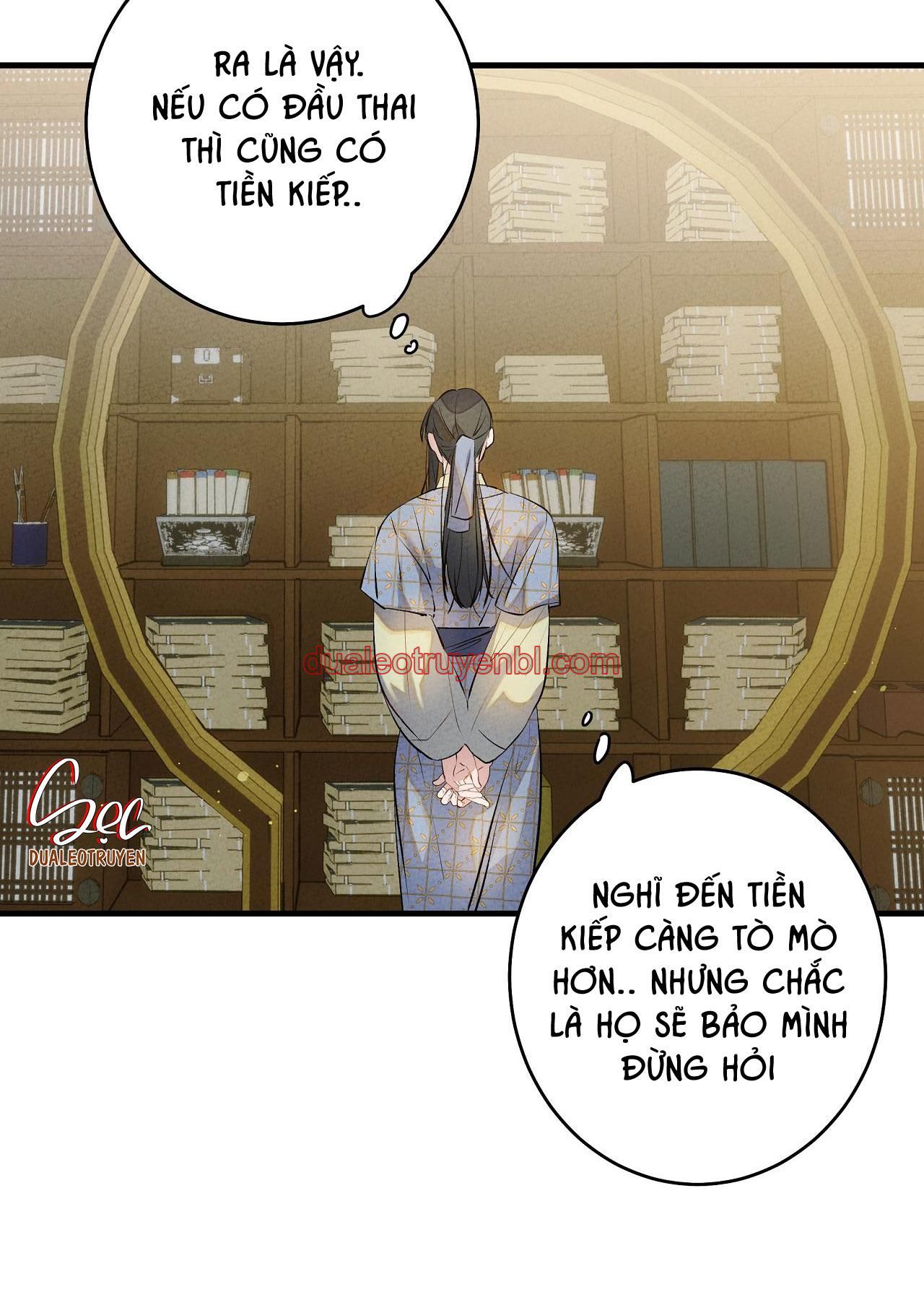 BL CỔ TRANG-ÂU CỔ NGẮN NHÀ KIM - Chapter 39.4 luân hồi 4 manhwa