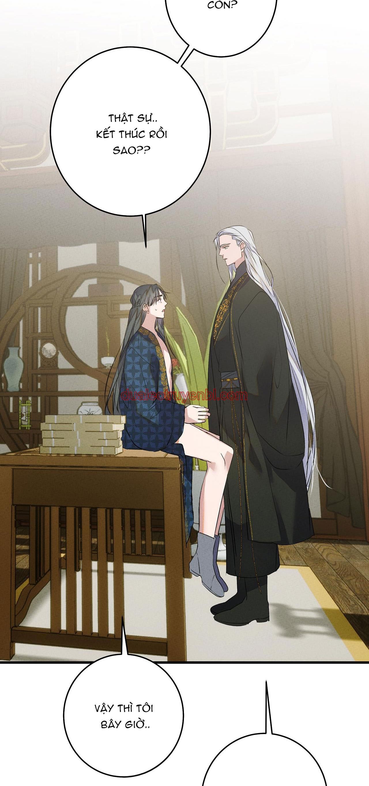BL CỔ TRANG-ÂU CỔ NGẮN NHÀ KIM - Chapter 39.8 luân hồi end manhwa