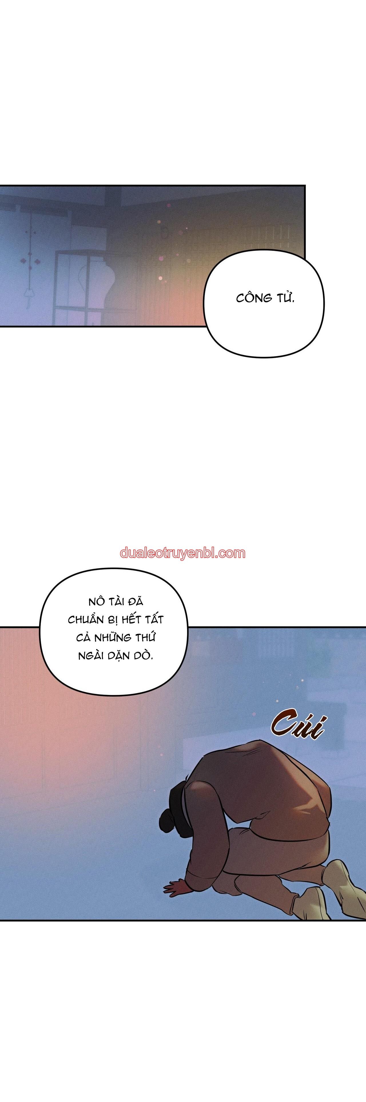 BL CỔ TRANG-ÂU CỔ NGẮN NHÀ KIM - Chapter 40.1 không nên 1_2 manhwa