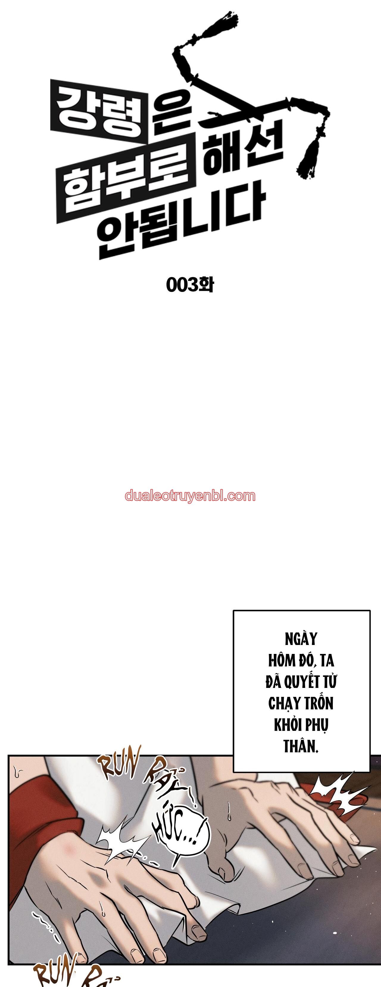 BL CỔ TRANG-ÂU CỔ NGẮN NHÀ KIM - Chapter 40.3 không nên 3 manhwa