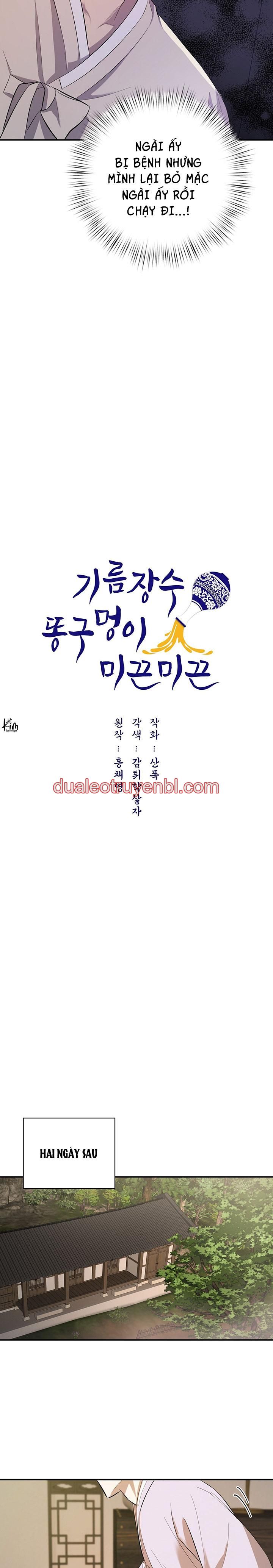 BL CỔ TRANG-ÂU CỔ NGẮN NHÀ KIM - Chapter 41.3 buôn dầu 3 manhwa