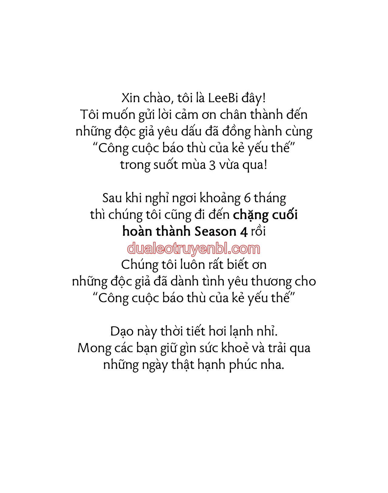 Công Cuộc Báo Thù Của Kẻ Yếu Thế - Chapter 94.1 manhwa