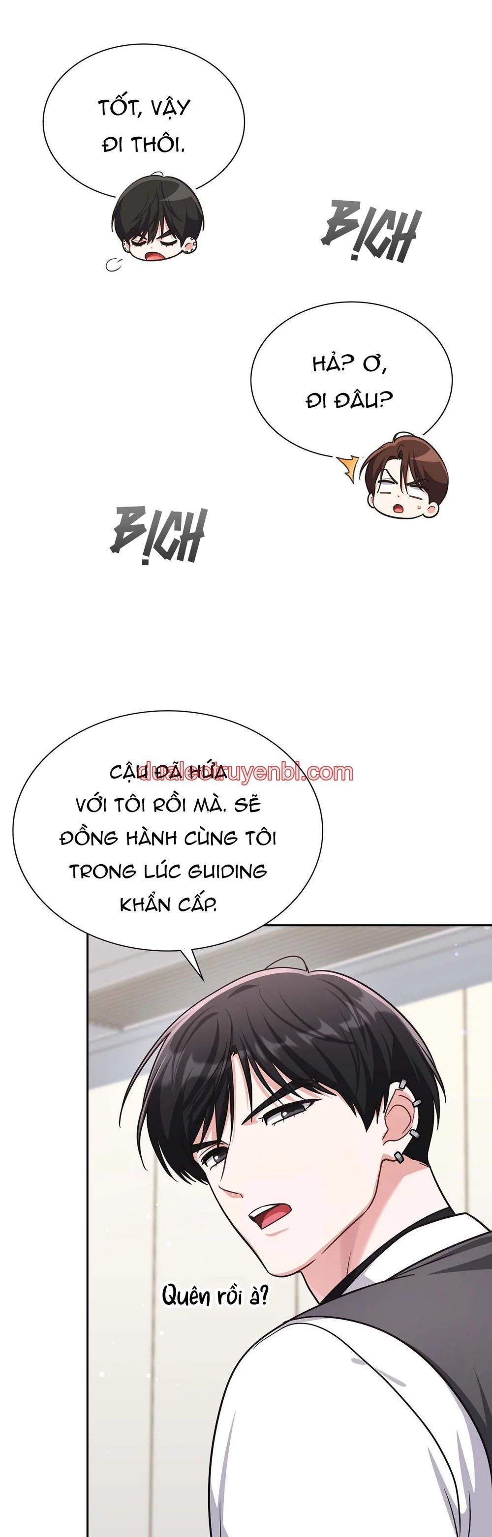 Dù Không Phải Guide Định Mệnh Của Cậu - Chapter 31 manhwa