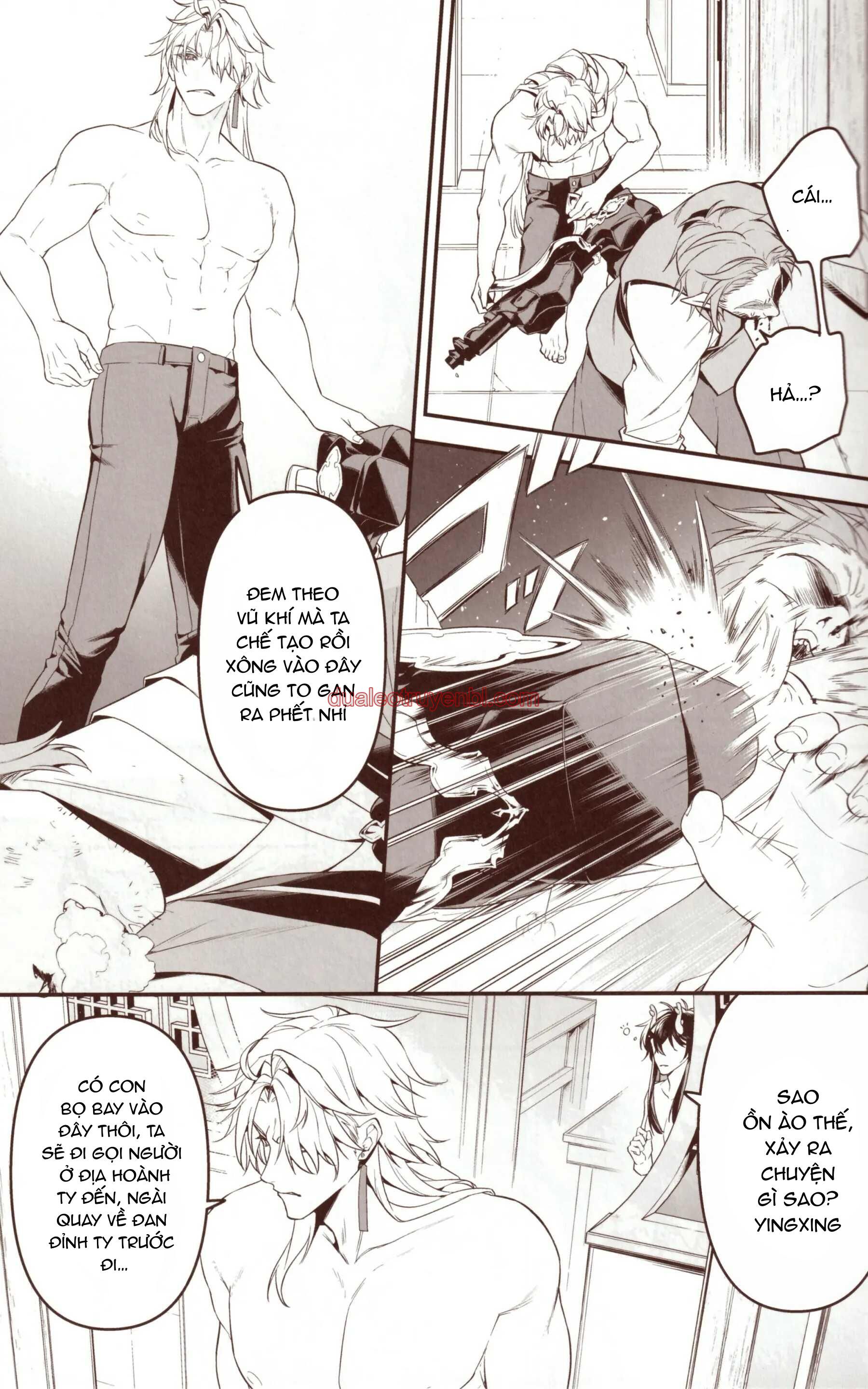 Honkai Star Rail - Chapter 14 Blade x DanHeng manhwa