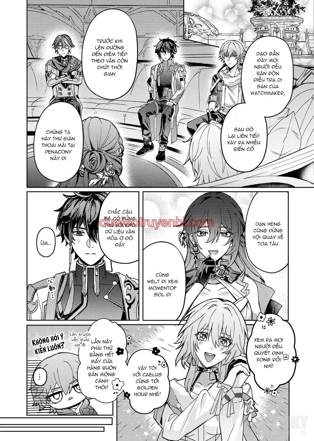 Honkai Star Rail - Chapter 23.1 Blade x Caelus manhwa