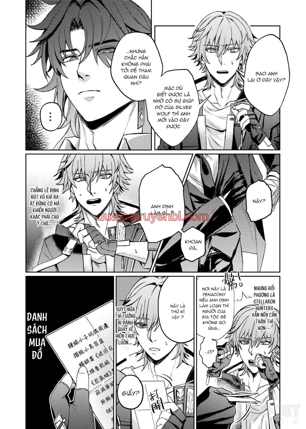 Honkai Star Rail - Chapter 23.1 Blade x Caelus manhwa