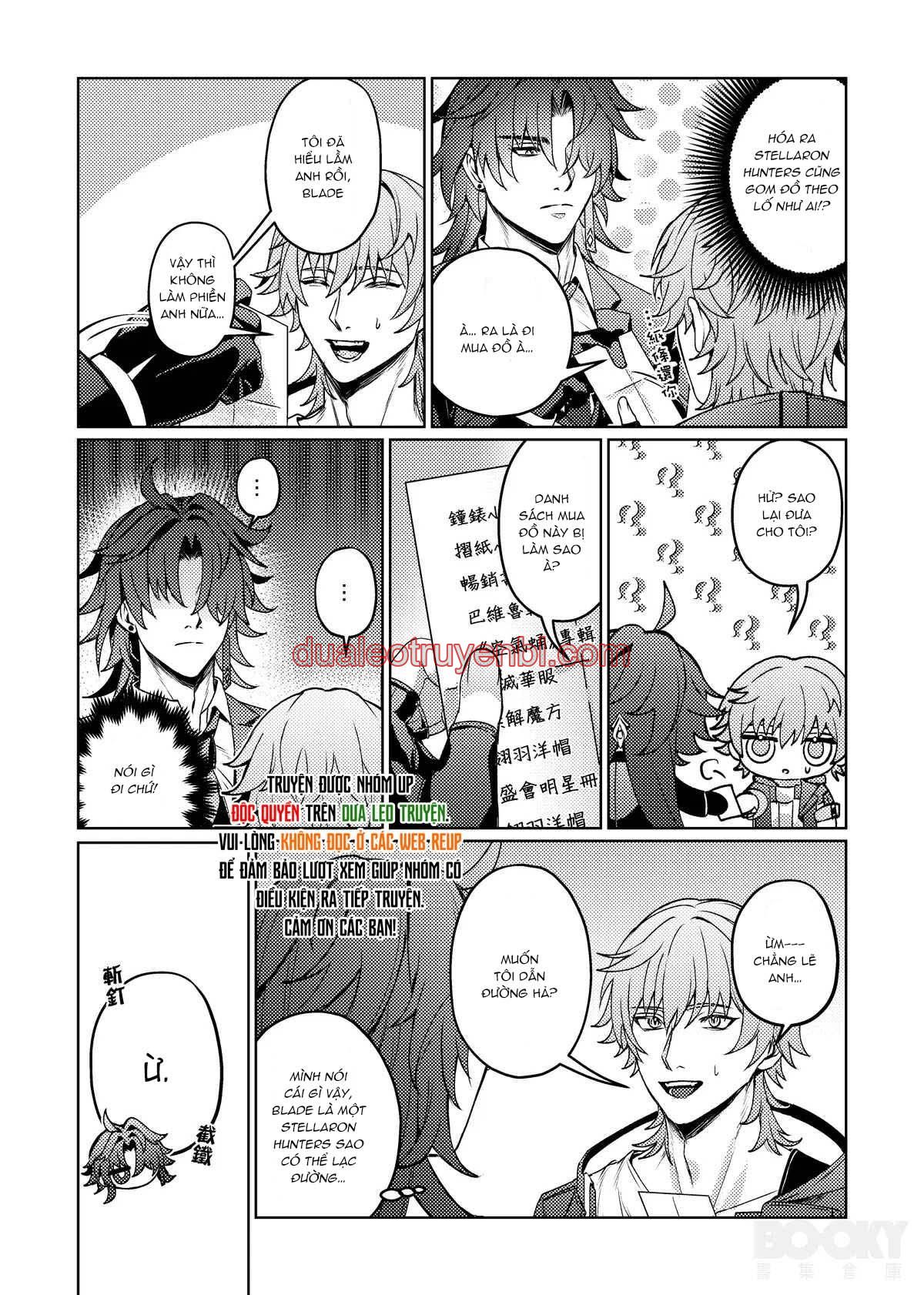 Honkai Star Rail - Chapter 23.1 Blade x Caelus manhwa