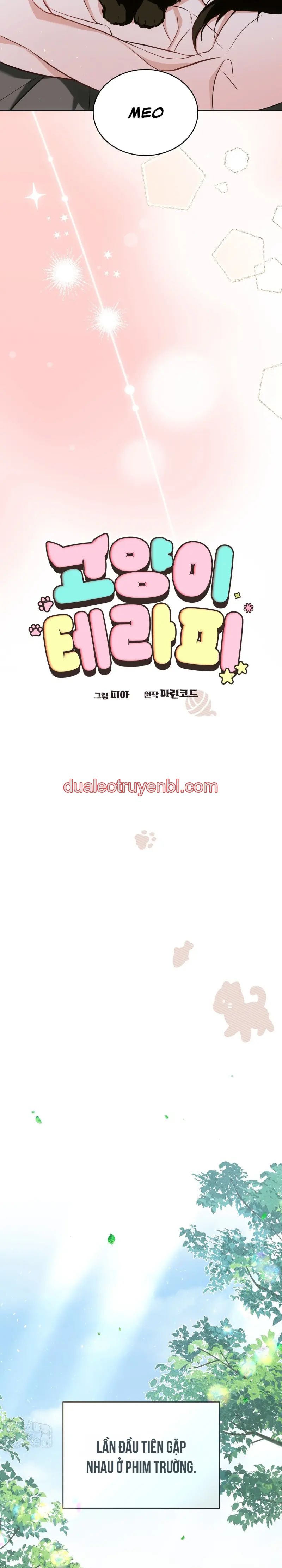 LIỆU PHÁP TRỊ LIỆU MÈO - Chapter 1 manhwa