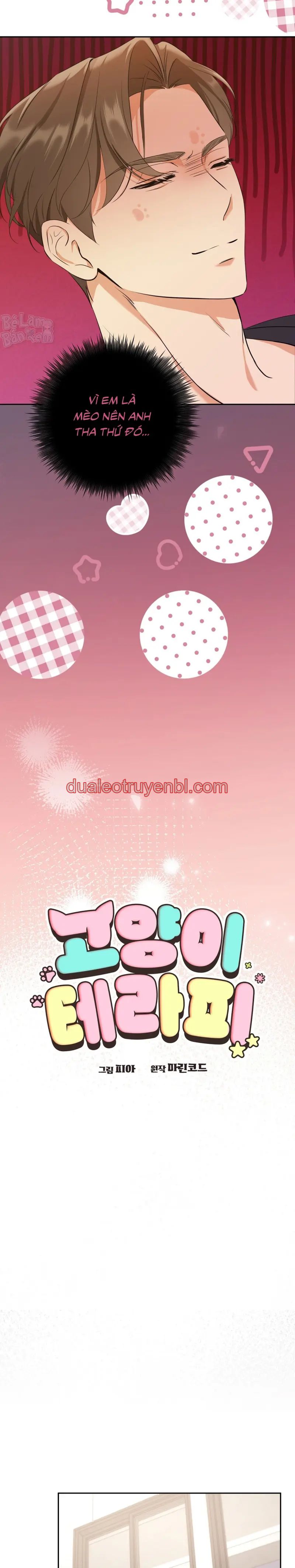 LIỆU PHÁP TRỊ LIỆU MÈO - Chapter 3_2 manhwa