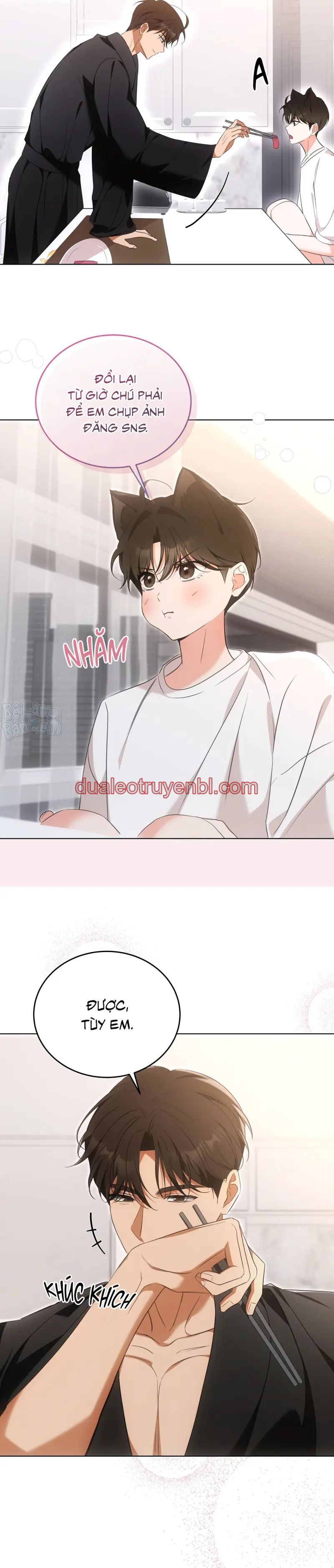 LIỆU PHÁP TRỊ LIỆU MÈO - Chapter 8 manhwa