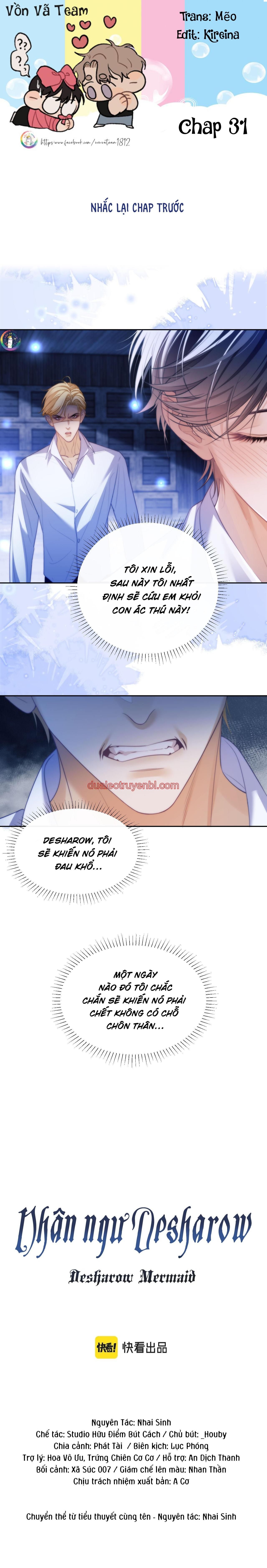 Nhân Ngư Desharow - Chapter 31 manhwa