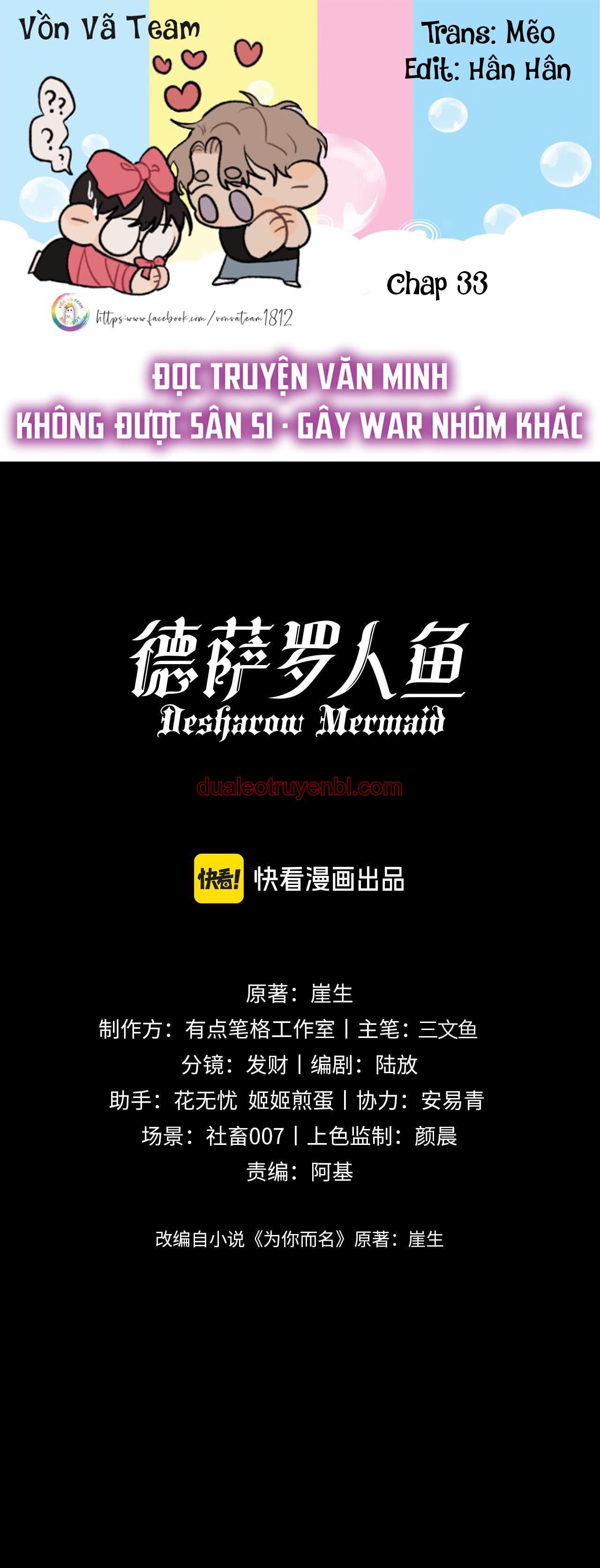 Nhân Ngư Desharow - Chapter 33 manhwa