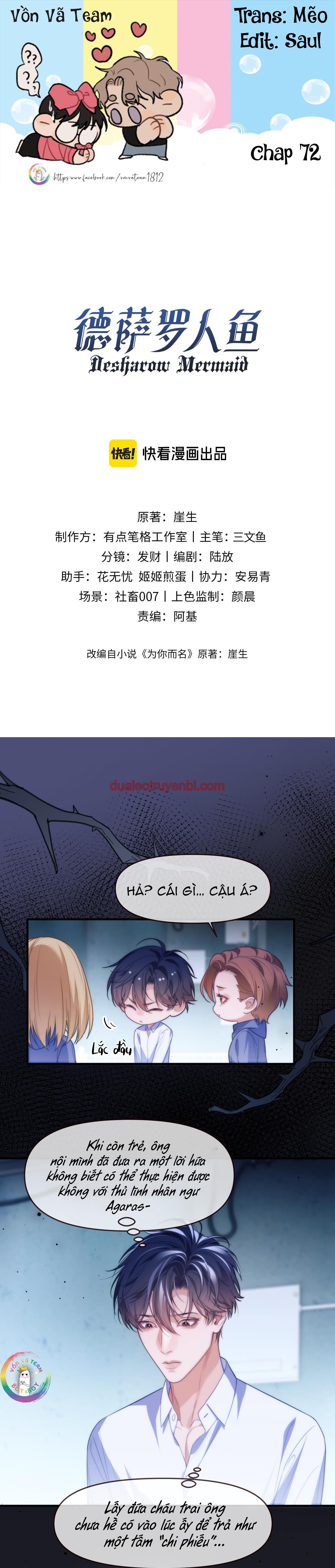 Nhân Ngư Desharow - Chapter 72 manhwa