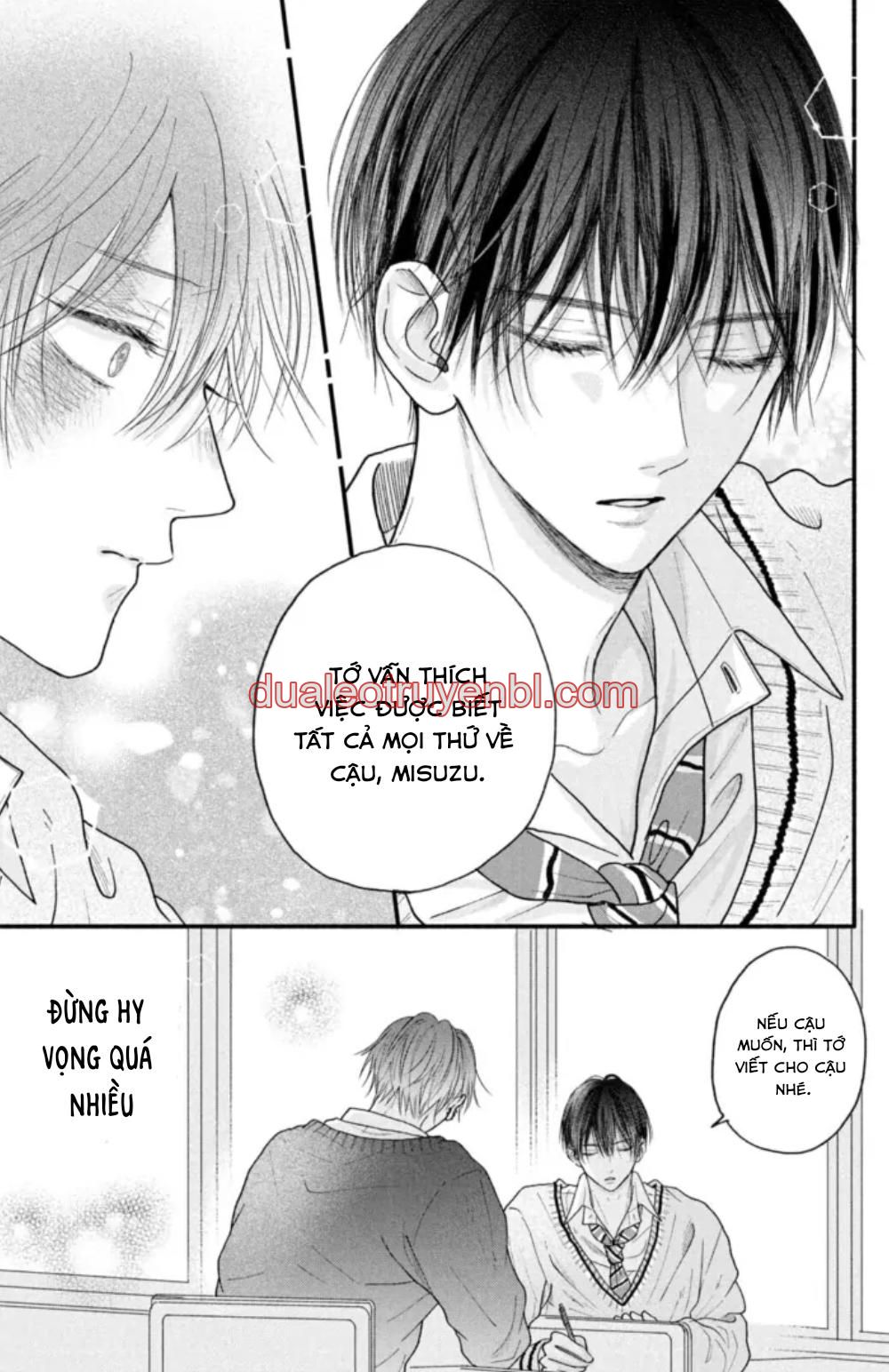 Tình Yêu Không Thể Giấu - Chapter 3_2 manhwa