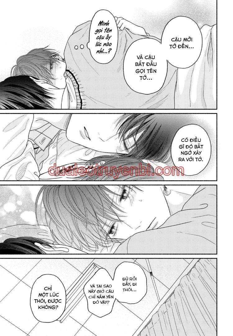 Tình Yêu Không Thể Giấu - Chapter 6_3 manhwa