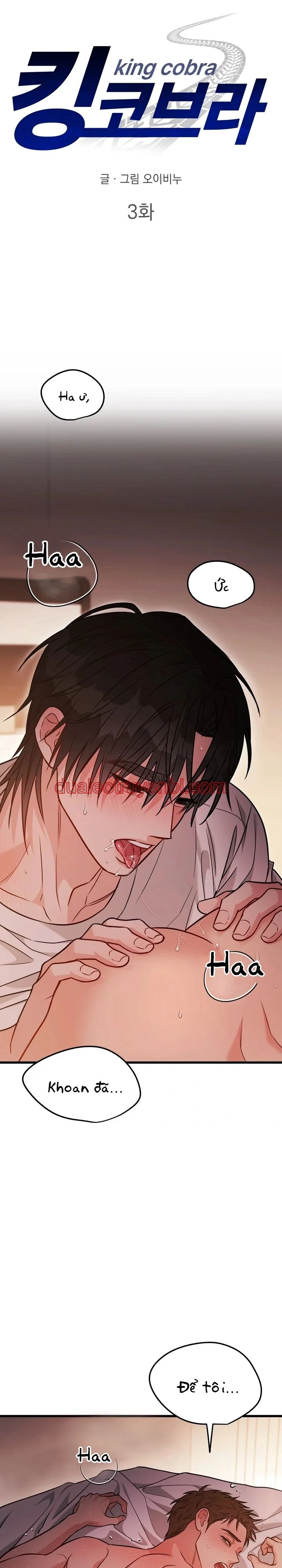 TUYỂN TẬP MANHWA NGẮN BÍ MẬT CƠ THỂ - Chapter 10 King Cobra - E manhwa