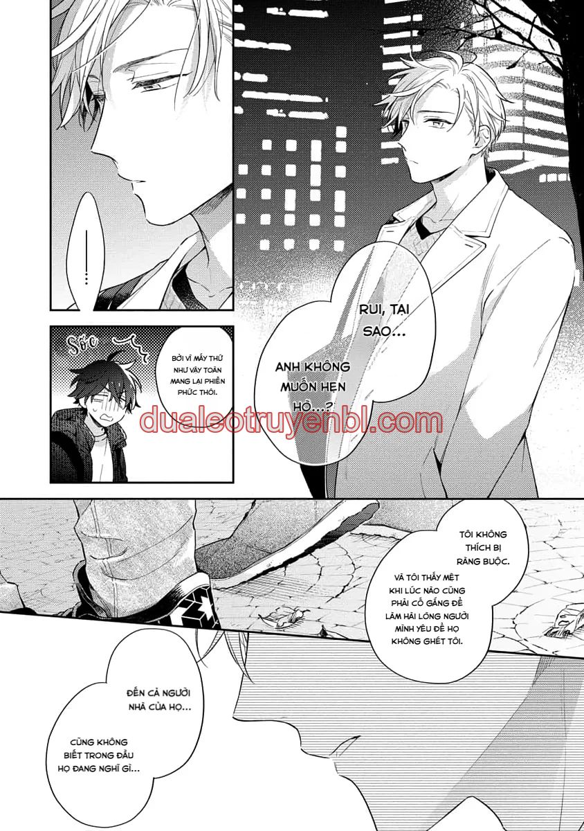 Đêm Trắng, Dục Vọng Và Nỗi Đau - Chapter 3 manhwa