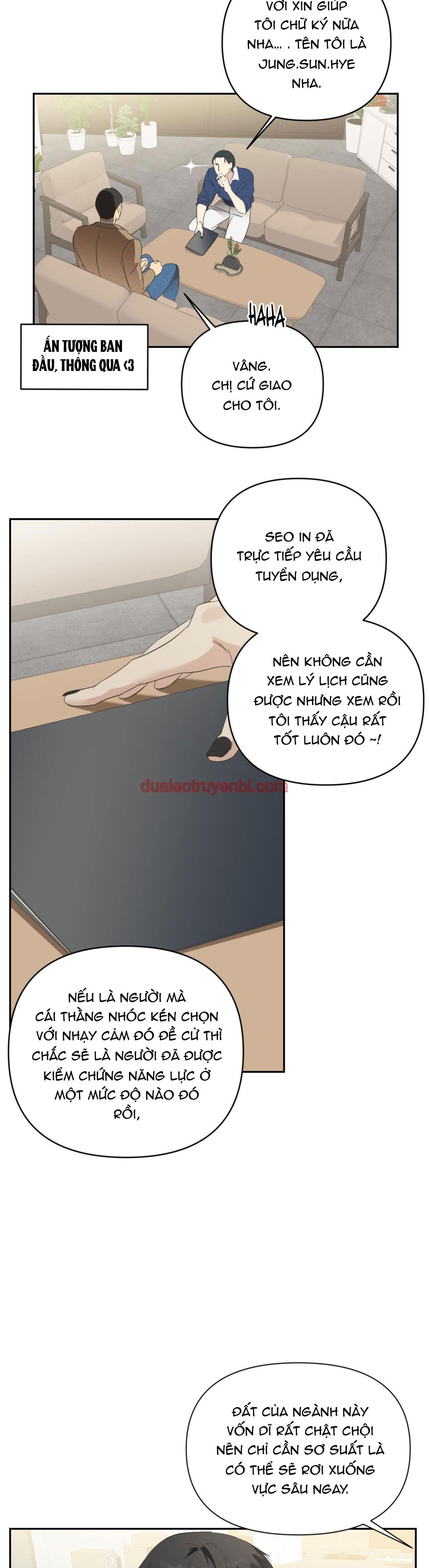 ĐÈN NỀN - Chapter 14 manhwa