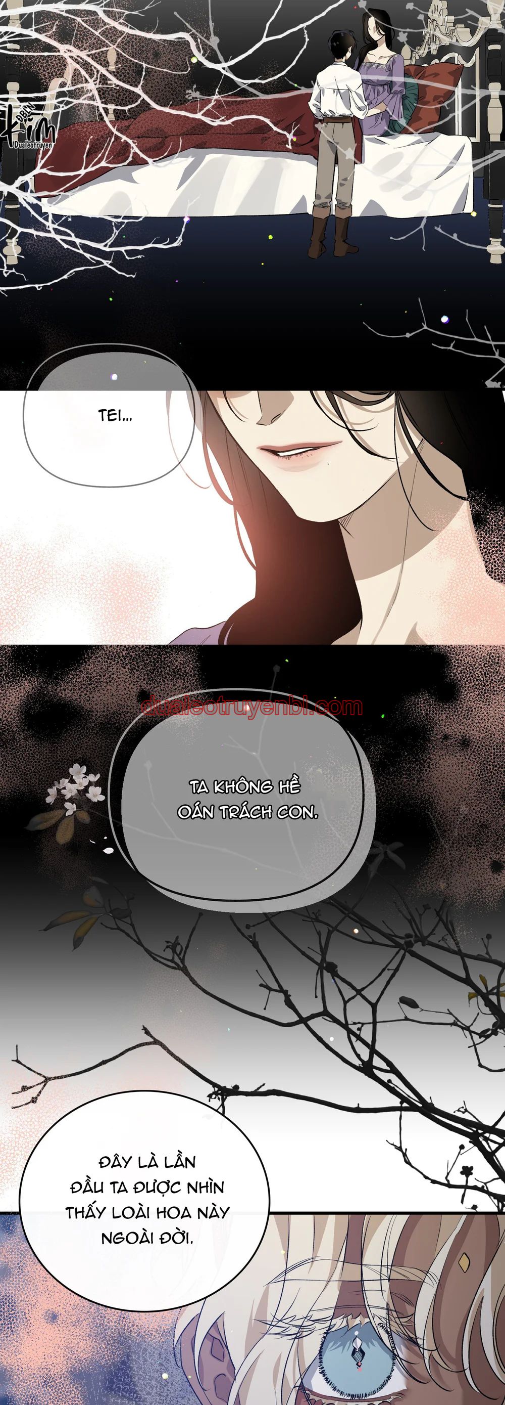 ĐÓA HOA NỞ TRONG ĐÊM TRẮNG - Chapter 2_3 manhwa