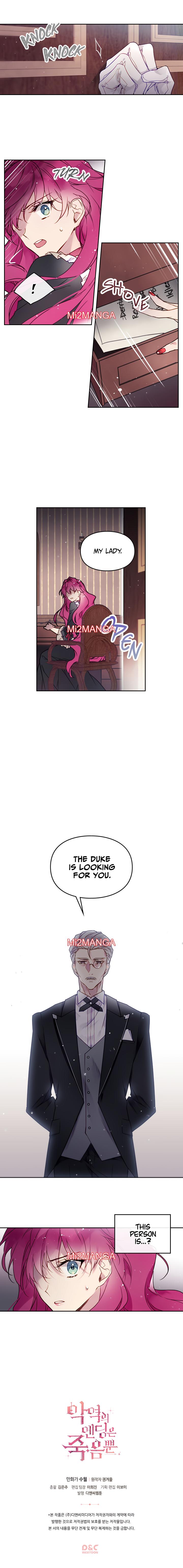 Death Is The Only Ending For The Villainess - Chapter 5 3 manhwa