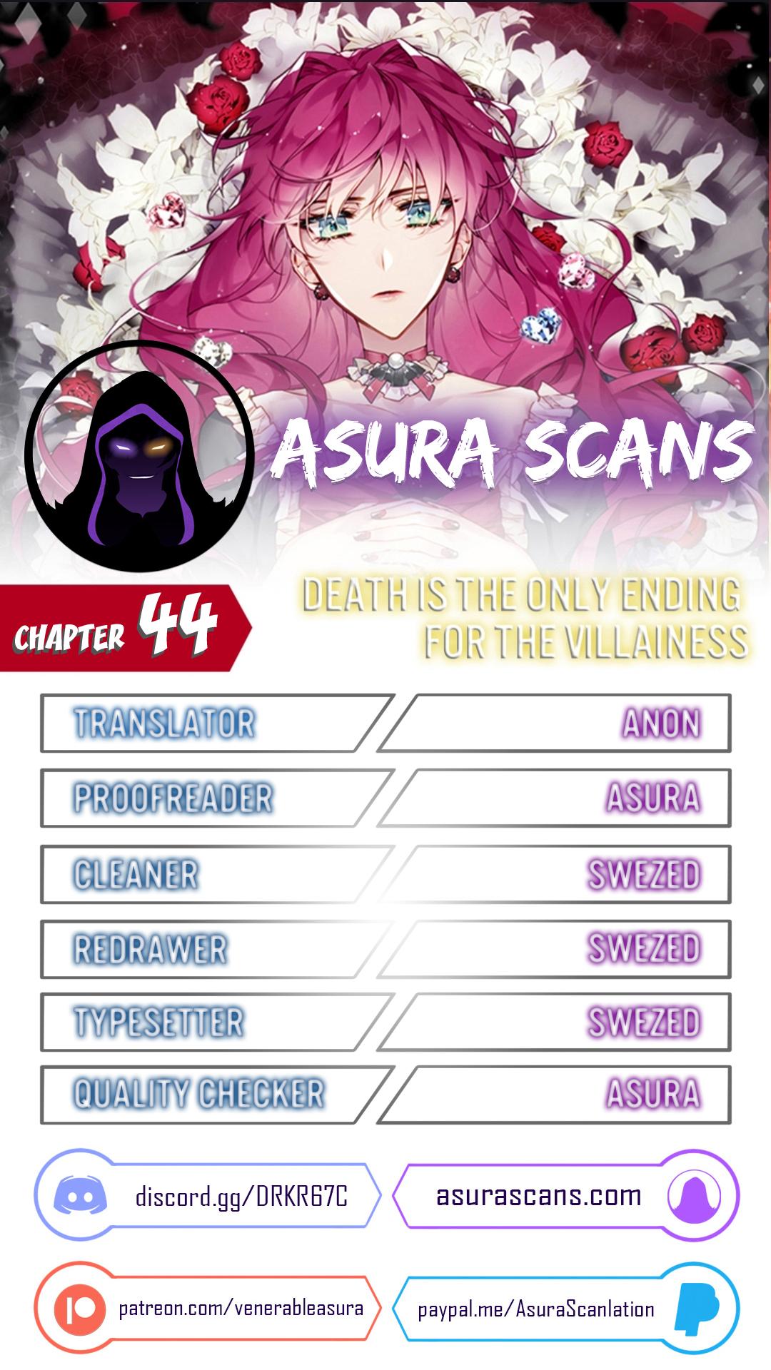 Death Is The Only Ending For The Villainess - Chapter 44 manhwa