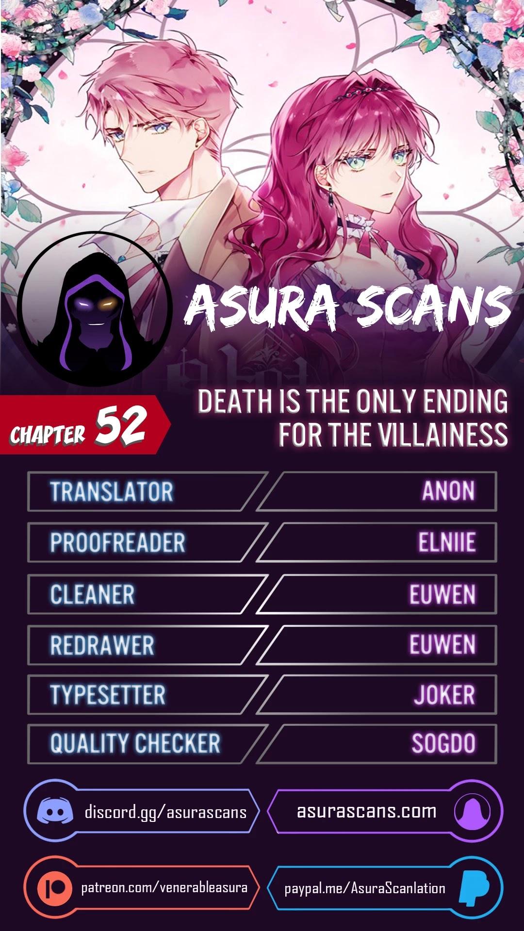 Death Is The Only Ending For The Villainess - Chapter 52 manhwa