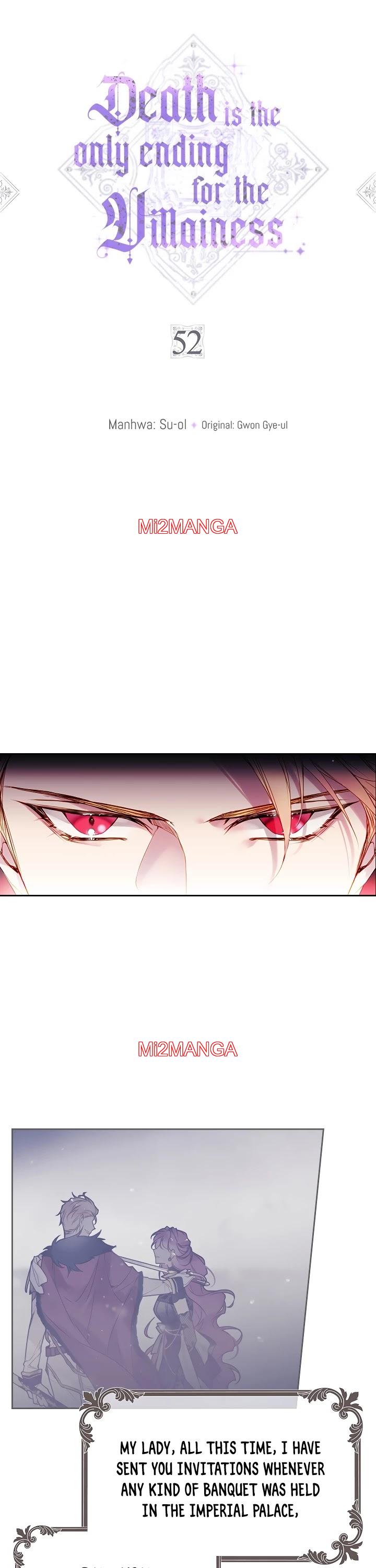 Death Is The Only Ending For The Villainess - Chapter 52 manhwa