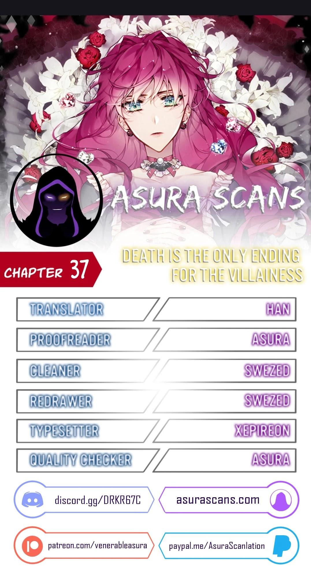 Death Is The Only Ending For The Villainess - Chapter 37 manhwa