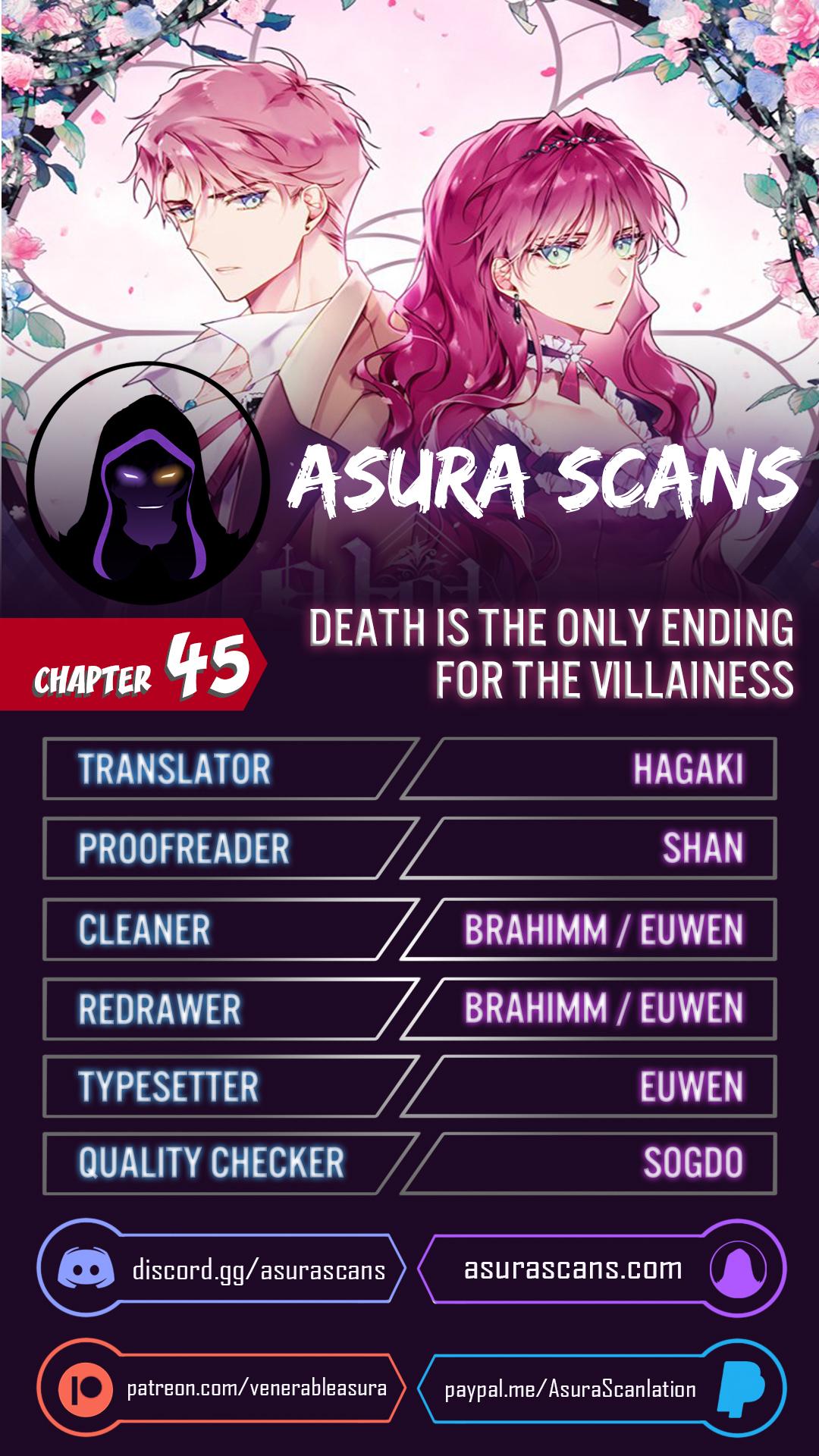 Death Is The Only Ending For The Villainess - Chapter 45 manhwa