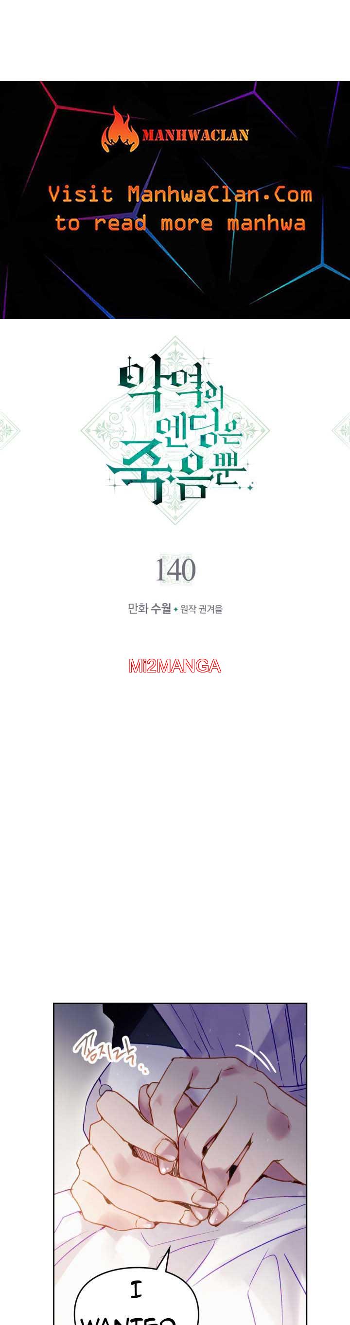 Death Is The Only Ending For The Villainess - Chapter 140 manhwa