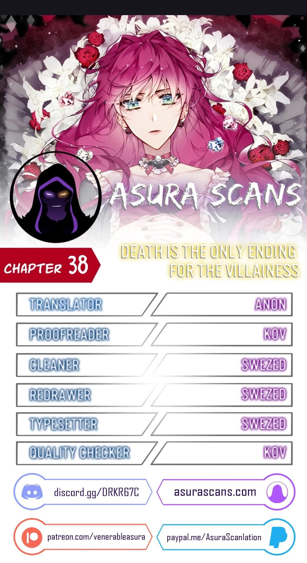 Death Is The Only Ending For The Villainess - Chapter 38 manhwa