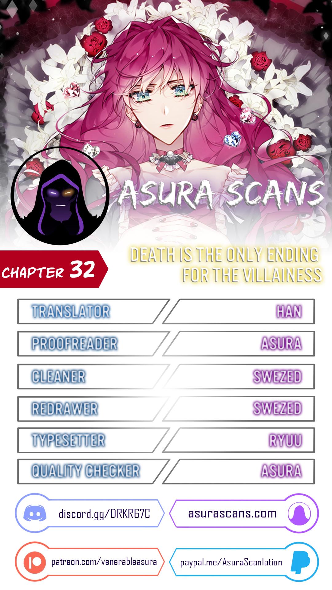 Death Is The Only Ending For The Villainess - Chapter 32 manhwa