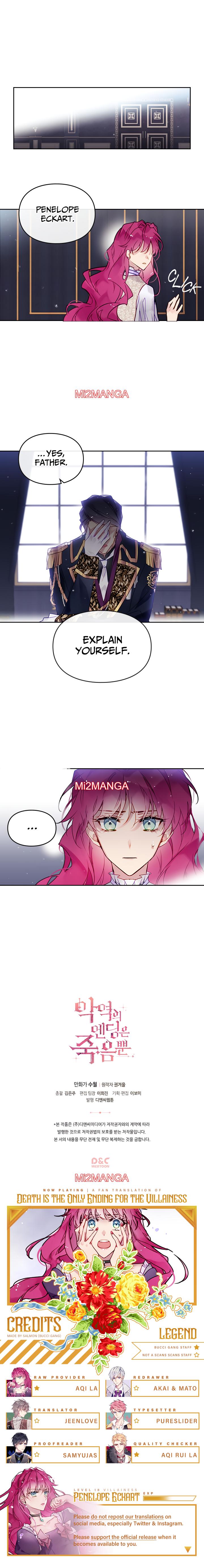 Death Is The Only Ending For The Villainess - Chapter 25 3 manhwa