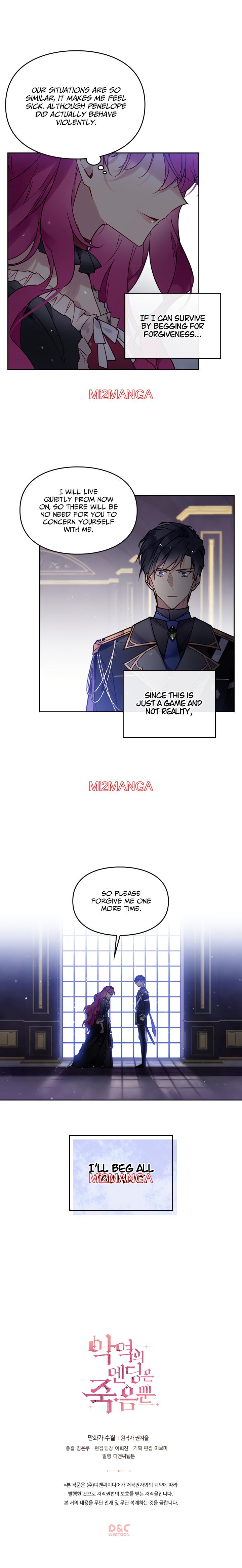 Death Is The Only Ending For The Villainess - Chapter 7 3 manhwa