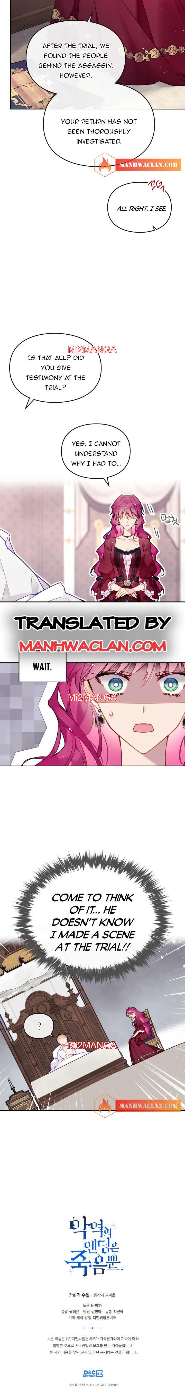 Death Is The Only Ending For The Villainess - Chapter 88.5 manhwa