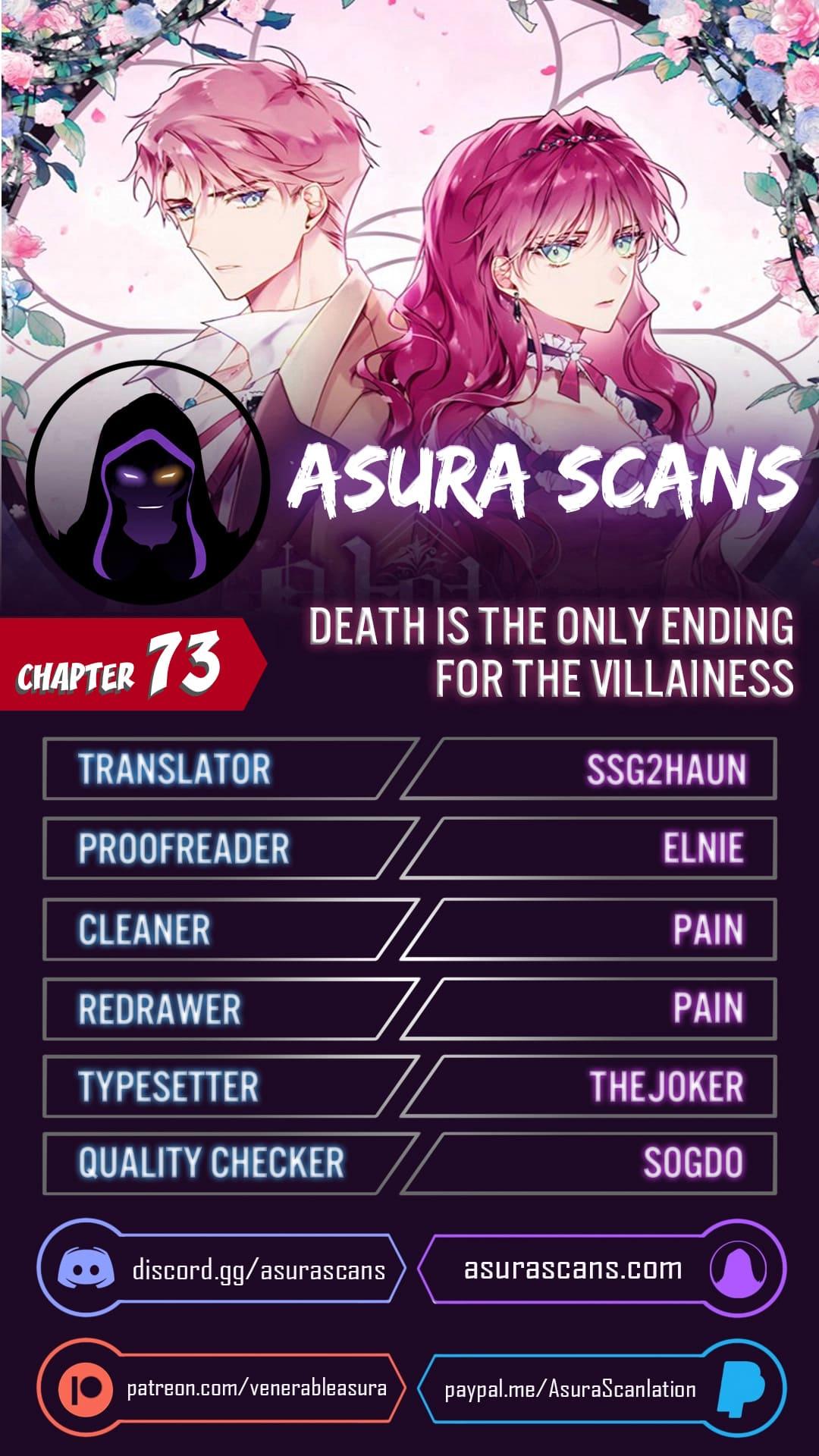 Death Is The Only Ending For The Villainess - Chapter 73 manhwa