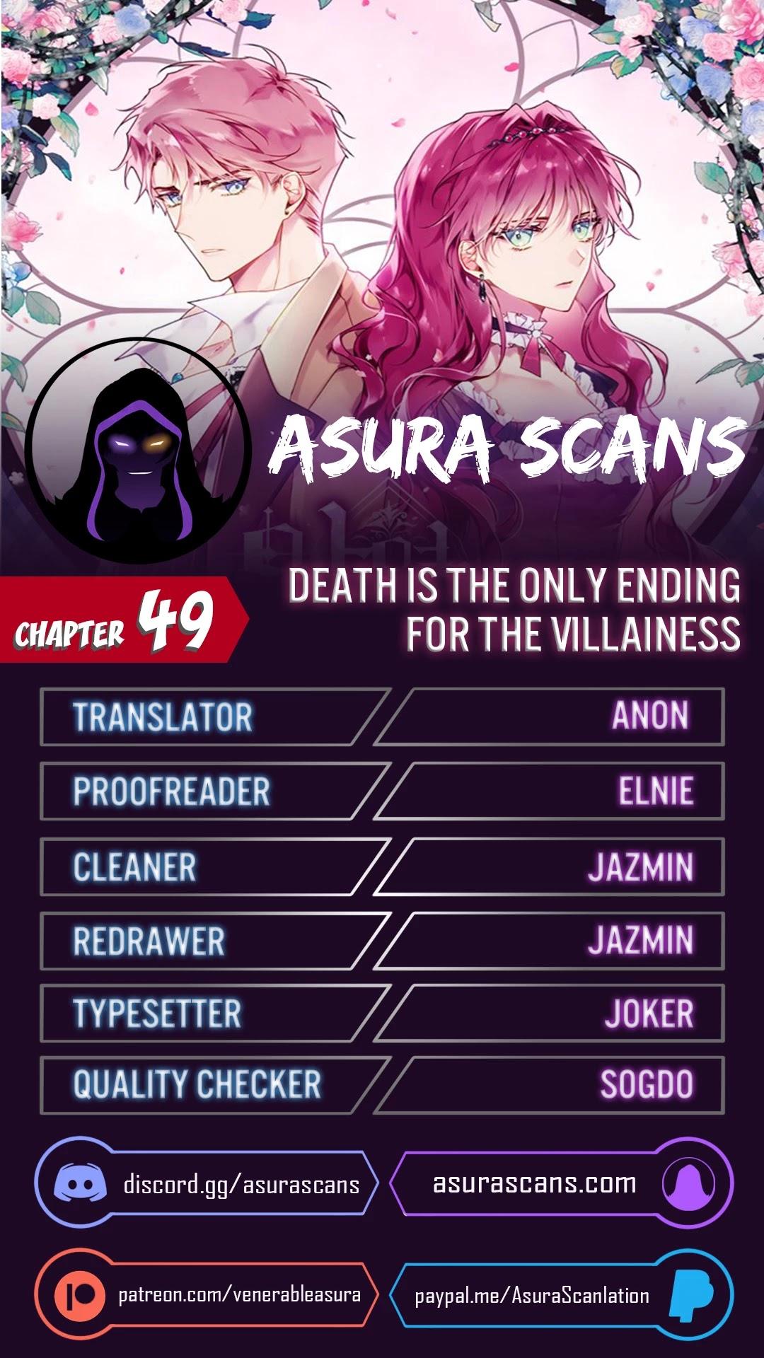 Death Is The Only Ending For The Villainess - Chapter 49 manhwa