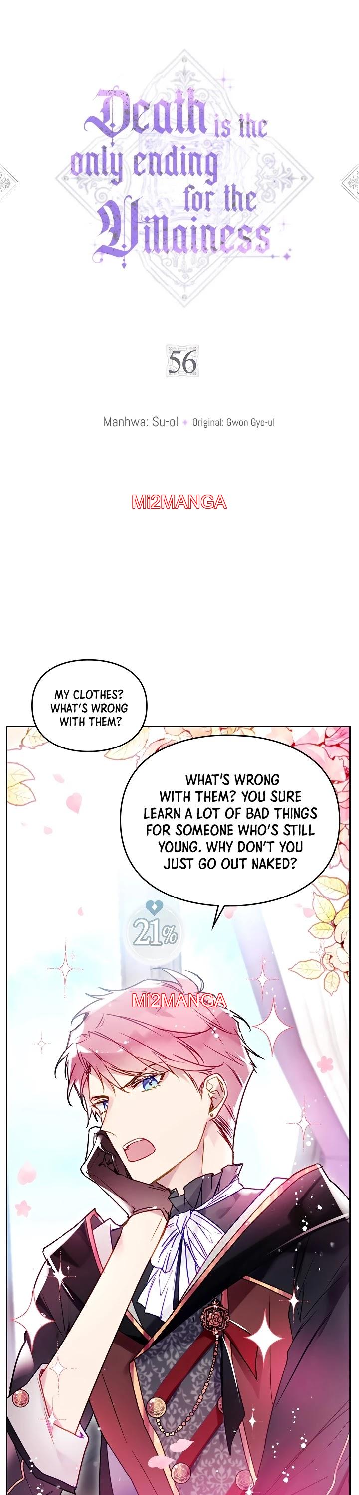 Death Is The Only Ending For The Villainess - Chapter 56 manhwa
