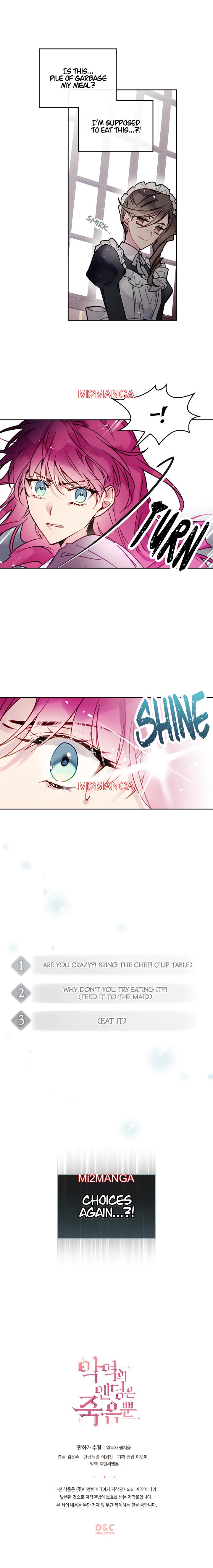 Death Is The Only Ending For The Villainess - Chapter 2 3 manhwa