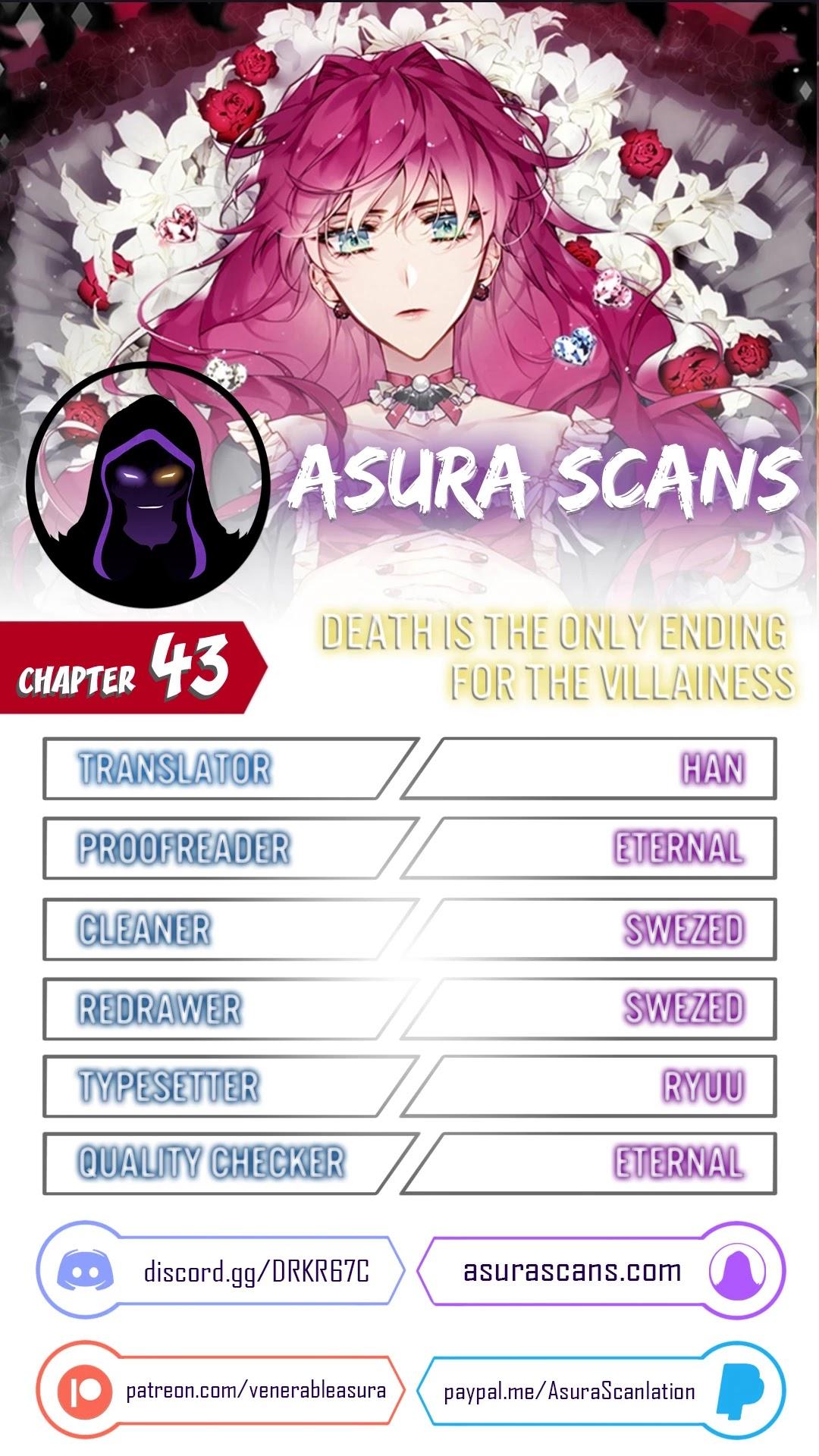 Death Is The Only Ending For The Villainess - Chapter 43 manhwa