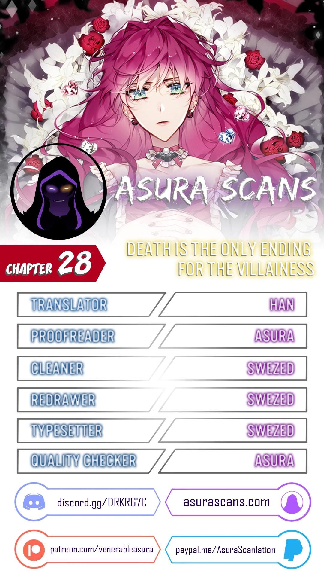 Death Is The Only Ending For The Villainess - Chapter 28 manhwa