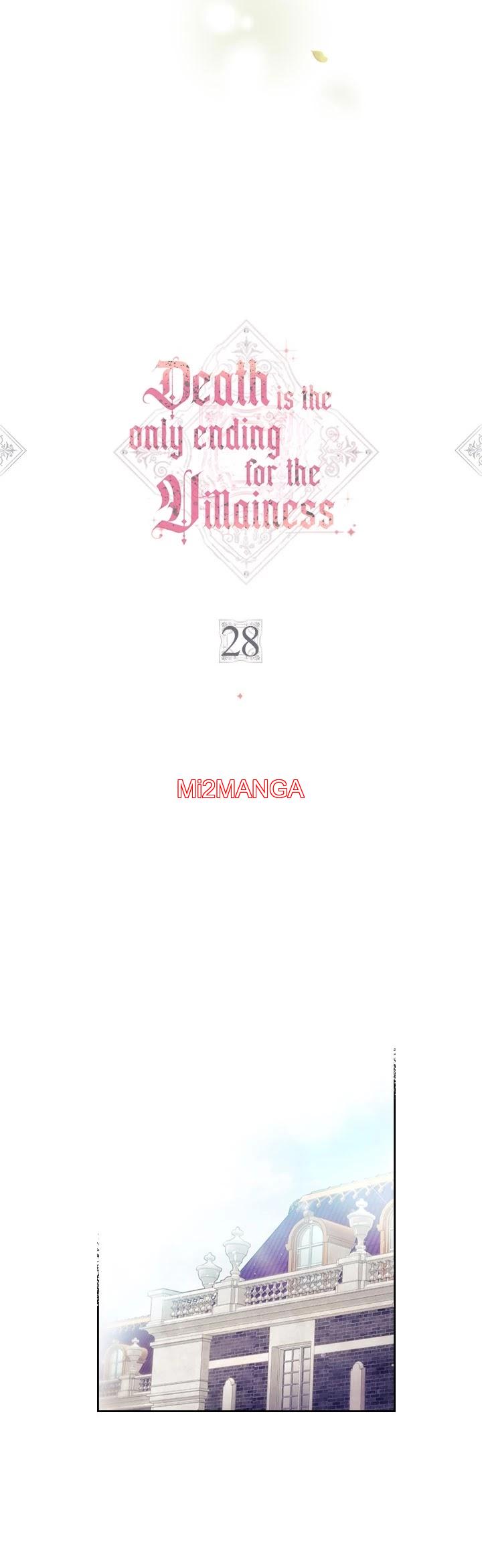 Death Is The Only Ending For The Villainess - Chapter 28 manhwa