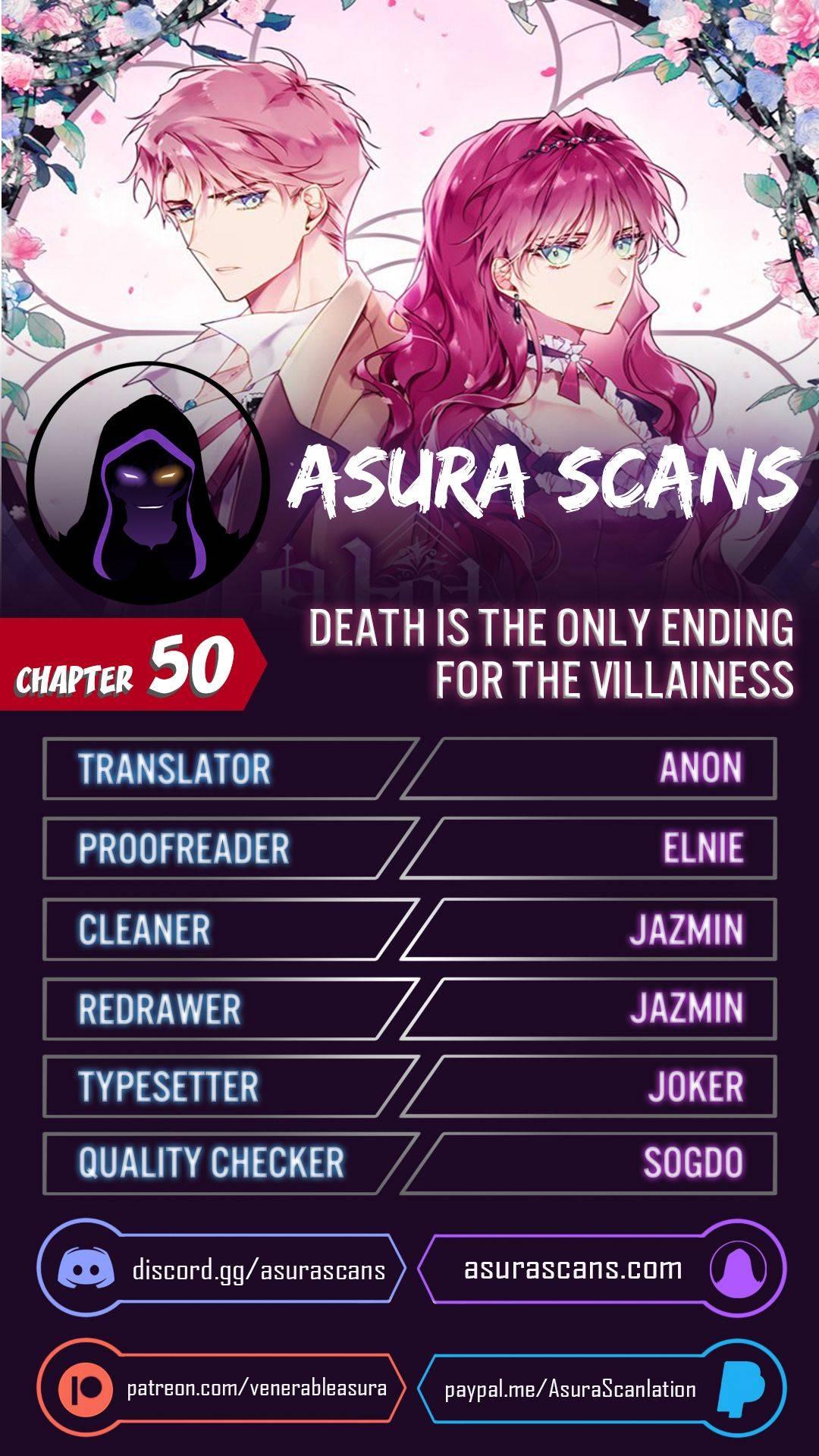 Death Is The Only Ending For The Villainess - Chapter 50 manhwa