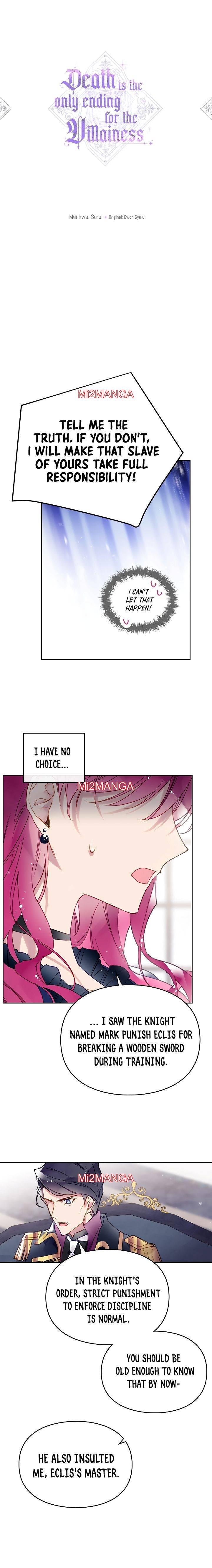 Death Is The Only Ending For The Villainess - Chapter 50 manhwa