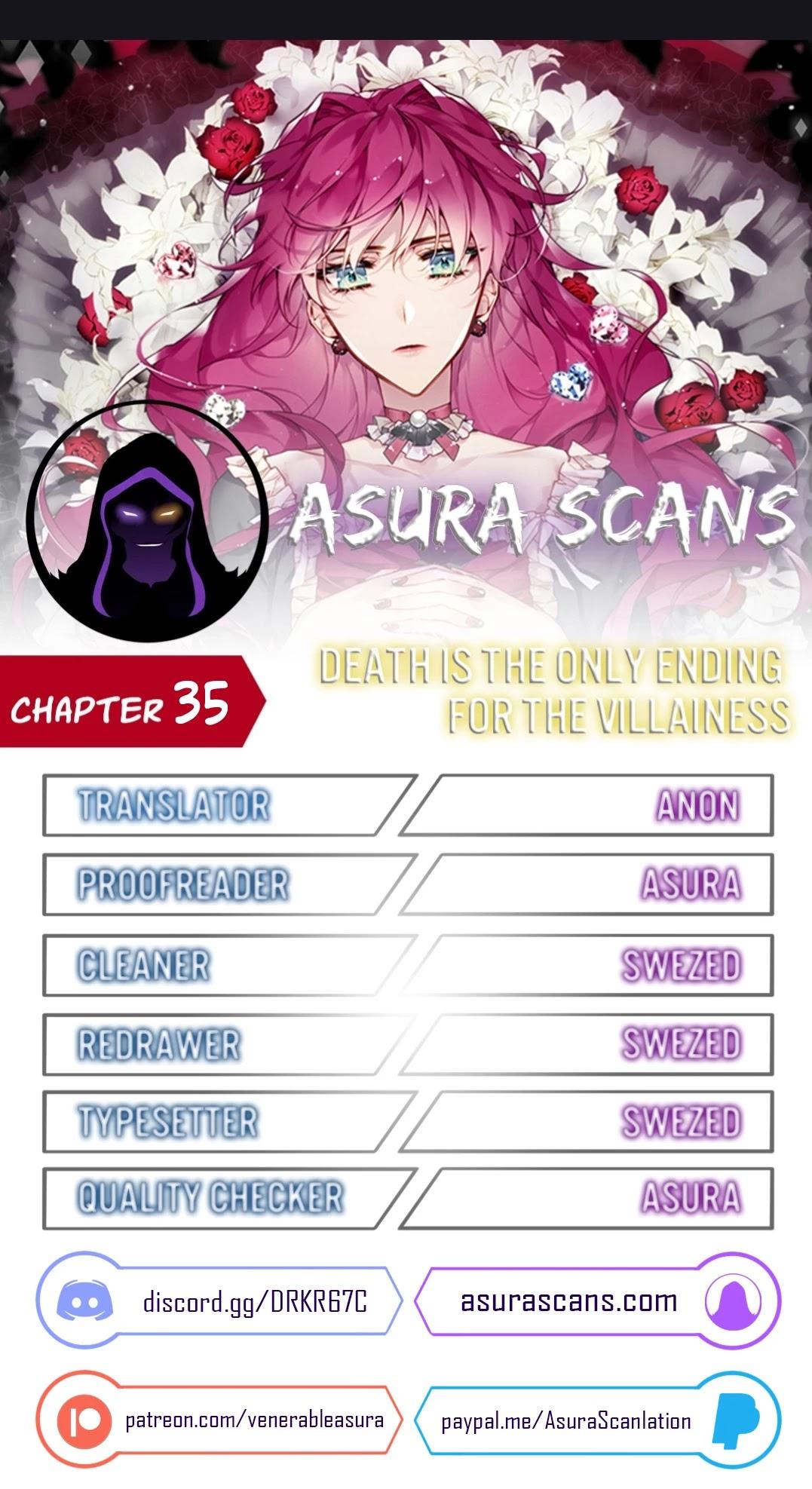 Death Is The Only Ending For The Villainess - Chapter 35 manhwa