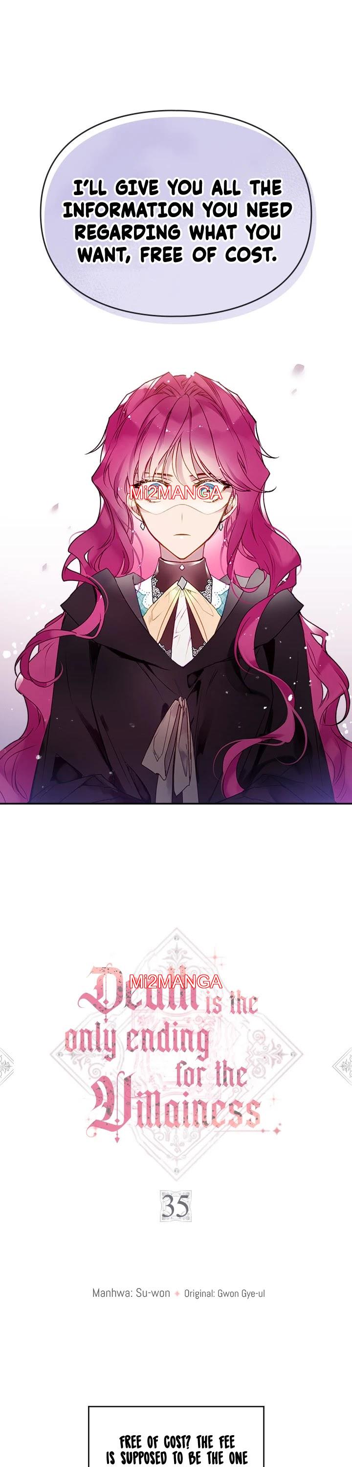 Death Is The Only Ending For The Villainess - Chapter 35 manhwa